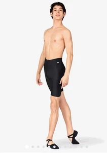 Pantalones Cortos de Ballet MARIIA CROWN Para Hombre Ajustados Talla: MC Negro Estilo: ME640C - Imagen 1 de 7