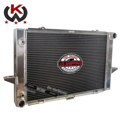 Radiador de refrigeração de alumínio compatível com 98-04 2003 2002 01 Volvo C70 V70 S70 2.3L 2.4L L5 - Imagem 1 de 4