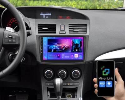 For Mazda 3 2010-2013 Android 13.0 Carplay Car Stereo Radio BT GPS Navi 4+64GB - Image 1 of 4