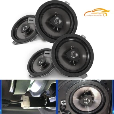 4-Pack Kicker Speaker Upgrade for Jeep Wrangler JK JKU 2007-2018 77KICK10 6.5in — 第 1/4 张图片