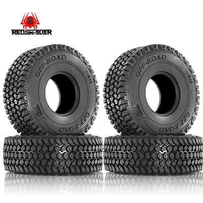 Neumáticos de 1,9" 116 mm neumáticos de espuma para Axial SCX10 90047 SCX10 III SCX10 Pro TRX-4 Foto 1 de 4