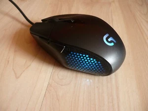 Logitech G302 Maus G 302 good used USB gaming mouse Daedalus Prime BLUE LIGHT - Bild 1 von 10