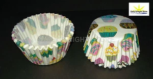 200 ESTUCHES PARA PASTELES CUPCAKES DISEÑO PATRÓN PAPEL MUFFIN HORNEAR HADAS FIESTA CUMPLEAÑOS - Imagen 1 de 1