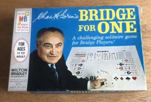 Goren’s Bridge For One 4753 Complete Vintage Milton Bradley 1967 Board Card Game - Picture 1 of 9