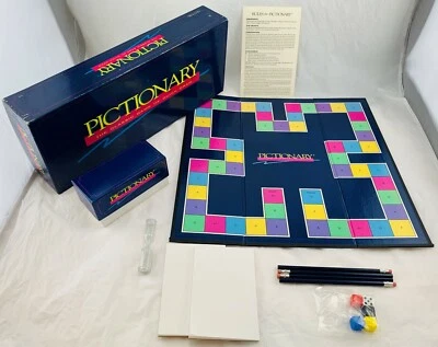 Pictionary Updated for the 90's Game Complete in Good Condition FREE SHIPPING - Image 1 of 4