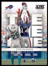 2022 Score Football Toe the Line #SD Stefon Diggs - Buffalo Bills