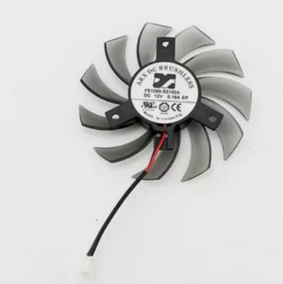 For GIGABYTE GTX460 560 graphics card fan FS1280-S2153A 12V 0.16A 3-Pin - Image 1 of 2