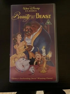 Beauty and the Beast (VHS Tape, 1992) PAL Format - Picture 1 of 2