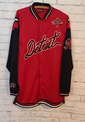 Vintage FUBU City Series Detroit Snap Jacket XL - Image 1 of 4