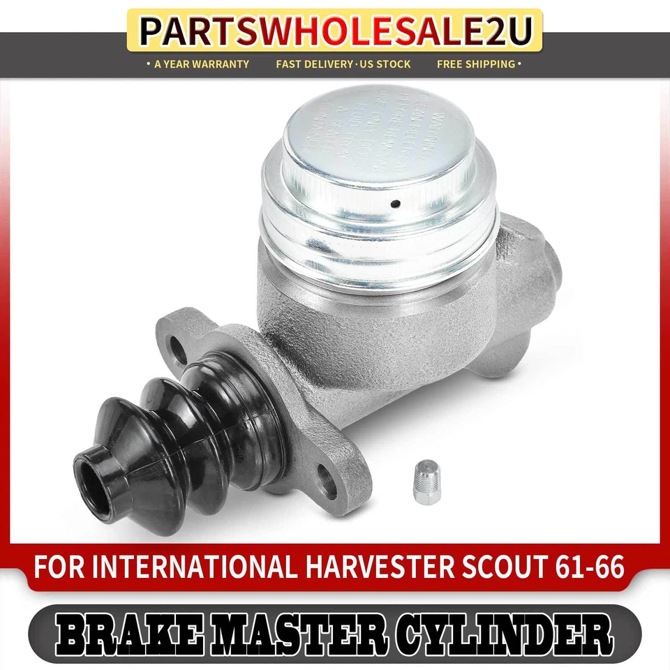 Brake Master Cylinder with Reservoir for International Harvester Scout 1961-1966 - Image 1 of 4
