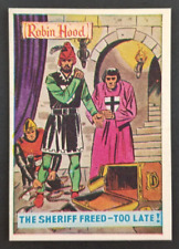 Robin Hood 1959 Sheriff Freed Card #25 (NM)