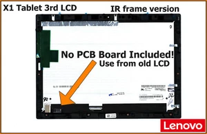 13.0" LED QHD+ LCD Touch 01AW894 LP130QP1-SPA1 5T50X54422 Screen X1 Tablet 3rd - Bild 1 von 9