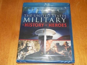THE UNITED STATES MILITARY A HISTORY OF HEROES Army Navy Marine Blu-ray Disc NEW - Imagen 1 de 3