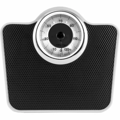 Balance Pèse-Personne Mécanique Professionnelle Noire Et Blanche 130 KG - Photo 1/4