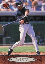 1996 Upper Deck #323 Ellis Burks Colorado Rockies