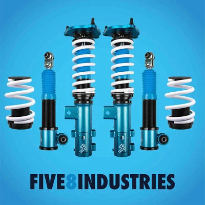 Five8 Industries Coilovers Full Height Adjustable For Hyundai Sonata 2015-2020 Foto 1 de 4