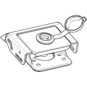 Parte Superior Cerradura Shad TERRA pure black - Imagen 1 de 1