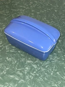 1950's Periwinkle Blue Hall Westinghouse Refrigerator or Casserole Dish w Lid! - Picture 1 of 6