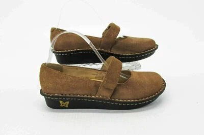 Alegria Womens Shoes Feliz Size 7.5M EUR 38 Brown Mary Jane Nursing Pre Owned qp - Image 1 of 4