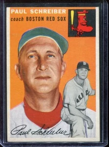 1954 Topps Baseball # 217 Paul Schreiber (NM) Near Mint - Picture 1 of 2