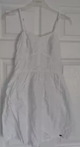 Superdry White Sun Dress Size Small - Picture 1 of 3