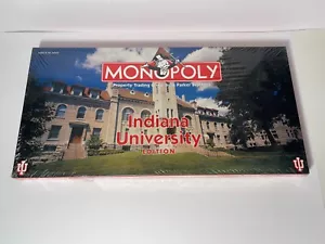 1998 Monopoly Indiana University Edition USAopoly Board Game Hoosier NEW READ - Picture 1 of 7