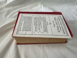 Vintage War and Peace Inner Sanctum Edition 1942 by Leo Tolstoy With Insert - Bild 1 von 7