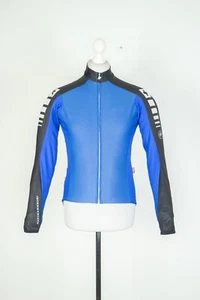 Mens Assos Cycling Racing Blue Airblock 799 Evo Jersey Longsleeve Jacket Size S - Picture 1 of 11