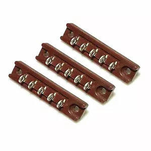 10pcs 5-Lug Terminal Tag Turret Bakelite Strip Point to Point USSR T21-5 NOS - Picture 1 of 3