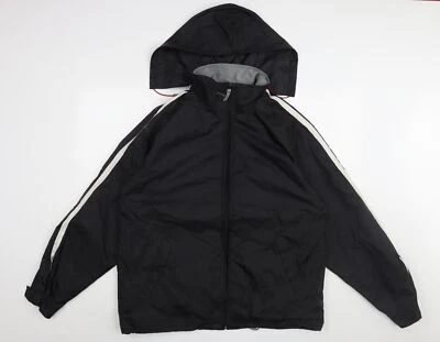 B&C Collection Black Unisex Rain Jacket L - Image 1 of 4