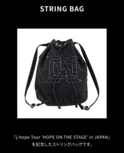 J-HOPE HOPE ON THE STAGE Borsa a Corde Ufficiale BTS Japan Limited - Foto 1 di 4