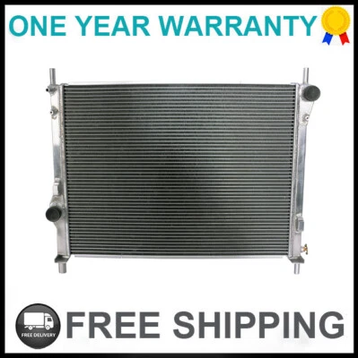 3ROWS Aluminum Radiator For 2015-2023 2016 2017 Ford Mustang GT 5.0L V8 3.7L V6 Foto 1 de 4
