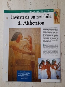Clipping Egitto Storia e Mistero - Invitati da un notabile di Akhetaton - Picture 1 of 1