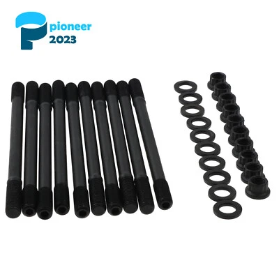 Head Studs Pro Series 12-Pt Head Fits for Honda Civic 1.6L B16A2 B16A3 - Image 1 of 4