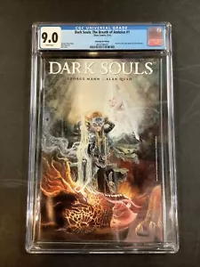 CGC 9.0 DARK SOULS BREATH OF ANDOLUS #1 DIAMOND UK EDITION VIDEO GAME COMIC BOOK - Picture 1 of 11