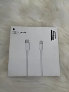 Authentic Genuine Apple 2M 6ft USB C to Lightning for iphone 11 12 13 pro max mi - Picture 1 of 4