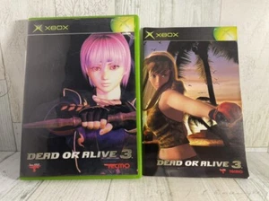 XBOX Dead or Alive 3 Japanese Version Tecmo USED Game 2001 DOA 3 - Fighting game - Picture 1 of 12