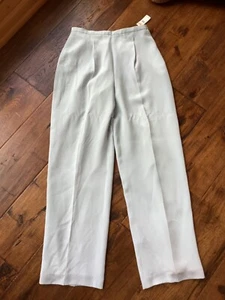 Neu mit Etikett! TALBOTS HELLBLAUE SEIDENHOSE GRÖSSE 8, GEFÜTTERT - Bild 1 von 10