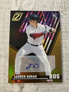 Jarren Duran Autograph  ✍️ 2022 Panini Chronicles ZENITH AUTO ROOKIE #2 ⚾️🔥