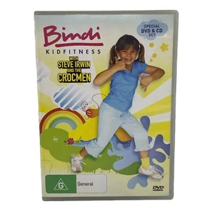Bindi Kid Fitness Special DVD & CD Set w/ Steve Irwin & the Crocmen - Region ALL - Picture 1 of 6