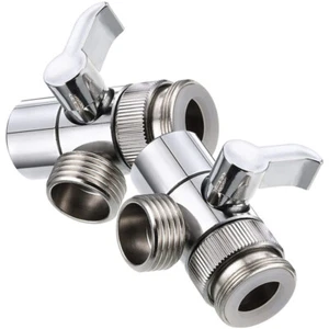 2 Stück Spültischarmatur Umsteller Schlauch Adapter für tragbare Spülmaschine und Küchenspüle - Bild 1 von 12