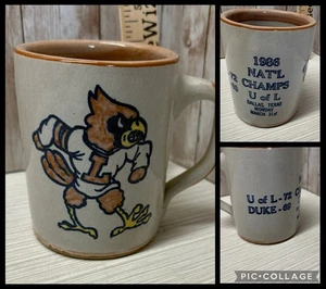 Gedenkmünze U of L Louisville Cardinals MUG 1986 NCAA Beat Duke KOSTENLOSER VERSAND - Bild 1 von 8