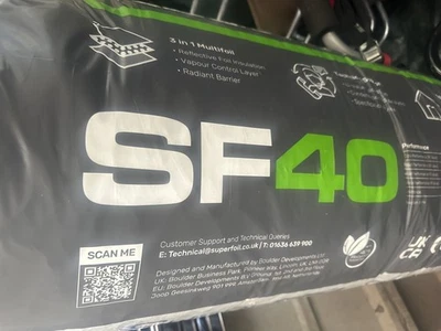 Superfoil SF40 15 sq.m Insulation Foil - Image 1 of 2