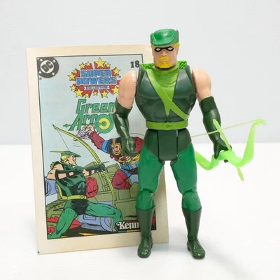Green Arrow Kenner Action Figure (1985) SUPER POWERS COLLECTION No Box - Image 1 of 4