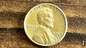 1963 D Penny FG Looks Like FC on Memorial - Picture 1 of 4