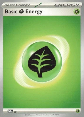 SV01: Scarlet & Violet Base Set #001 Basic Grass Energy REC - Image 1 of 2