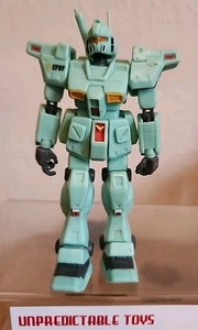 Vintage Mobile Suit Gundam RGM-79N GM Custom 4" Figur 2001 mit Rucksack - Bild 1 von 5