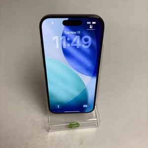 Desbloqueado de fábrica Apple iPhone 15 Pro 256 GB Azul Titanio MTQV3LL/A - Imagen 1 de 8
