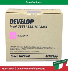 TNP-49M Develop INEO + 3351 toner Magenta - Zdjęcie 1 z 2