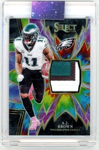 2023 Panini Select Football Patch Tie-Dye Prizm #SP-ABR A.J. Braun /25 - Bild 1 von 2